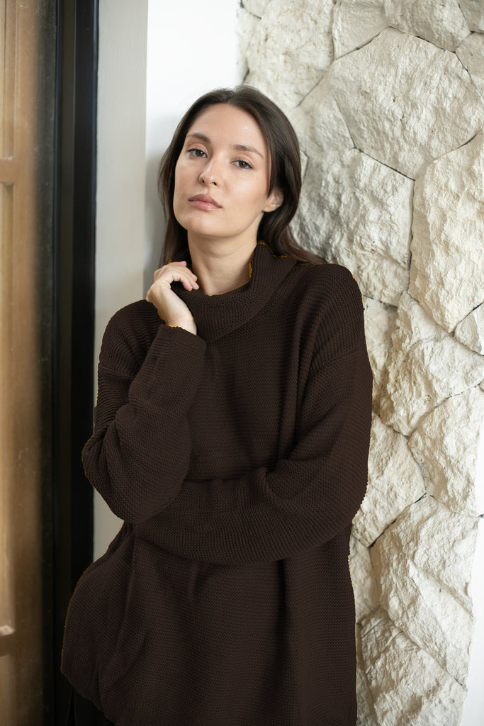 Notre Choix. Pull 100 % coton biologique. Echo Verde EV8064