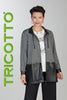 Tricotto black white jacket