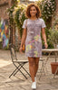Robe en maille de qualité supérieure avec détails de sequins sur le devant. Style Tricotto 56319