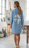 The Perfect Summer Denim Dress. Tricotto Style 56314