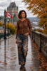 Pull en crochet tricoté. Frank Lyman Style 261663