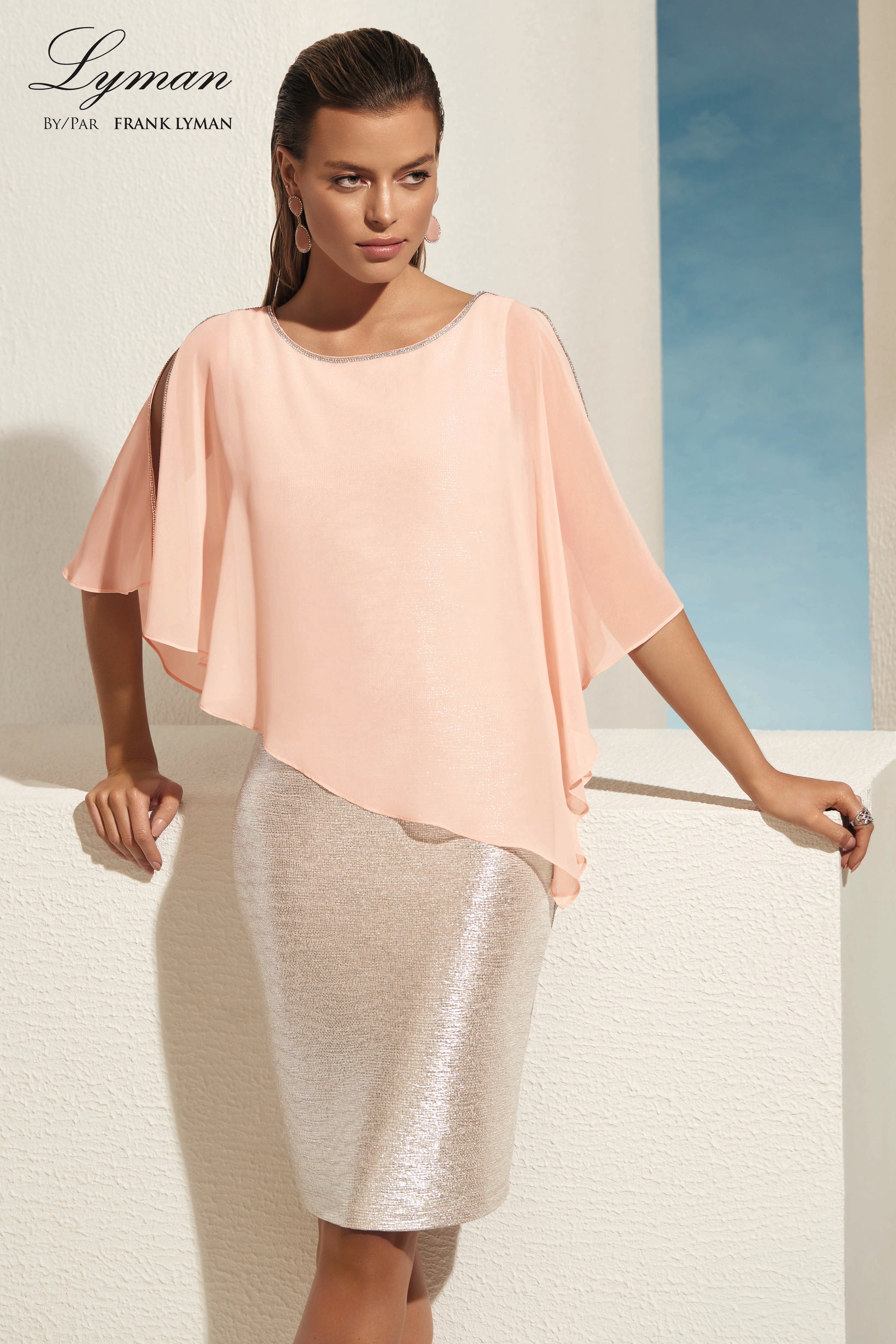 Formal Dresses Frank Lyman Dresses Fall 2017 Frank Lyman Diamante Detail Dress Blue Cilento Designer Wear Formal Dresses Frank Lyman Dresses Fall 2017 Frank Lyman Diamante Detail Dress Blue Cilento Designer Wear