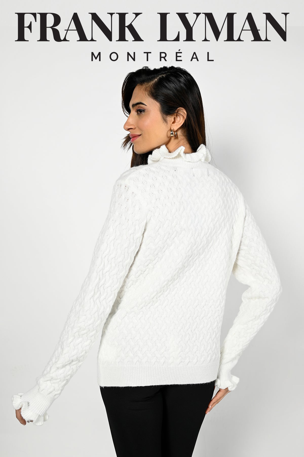 Frank Lyman Montreal Beige Sweater-Buy Frank Lyman Montreal Sweaters Online-Frank Lyman Montreal Online Sweater Shop