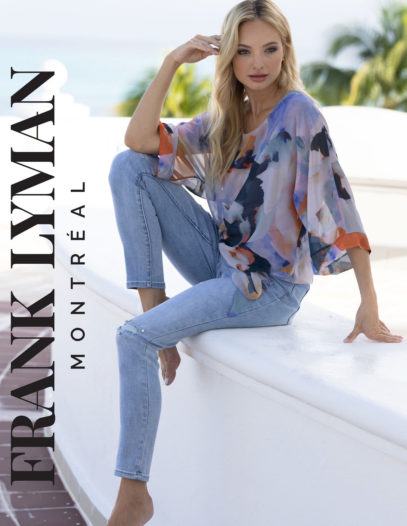 Frank Lyman Montreal Blouse-Buy Frank Lyman Montreal Clothing Online-Frank Lyman Montreal Jeans-Women's Blouses Online Canada