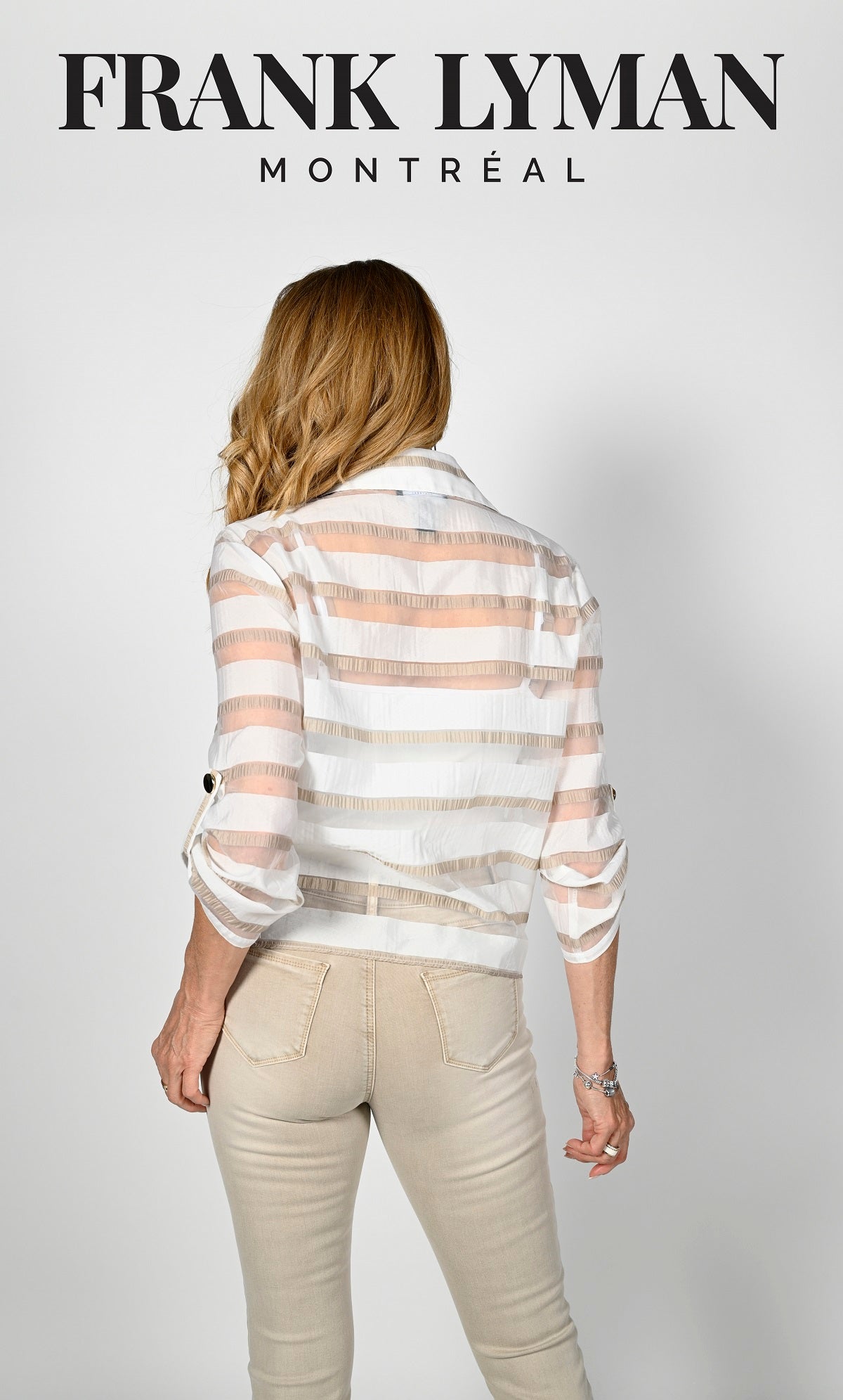 Frank Lyman Montreal Blouses-Buy Frank Lyman Montreal Clothing Online-Frank Lyman Montreal Jeans-Frank Lyman Montreal Beige Blouse-Frank Lyman Montreal Spring 2023 Collection