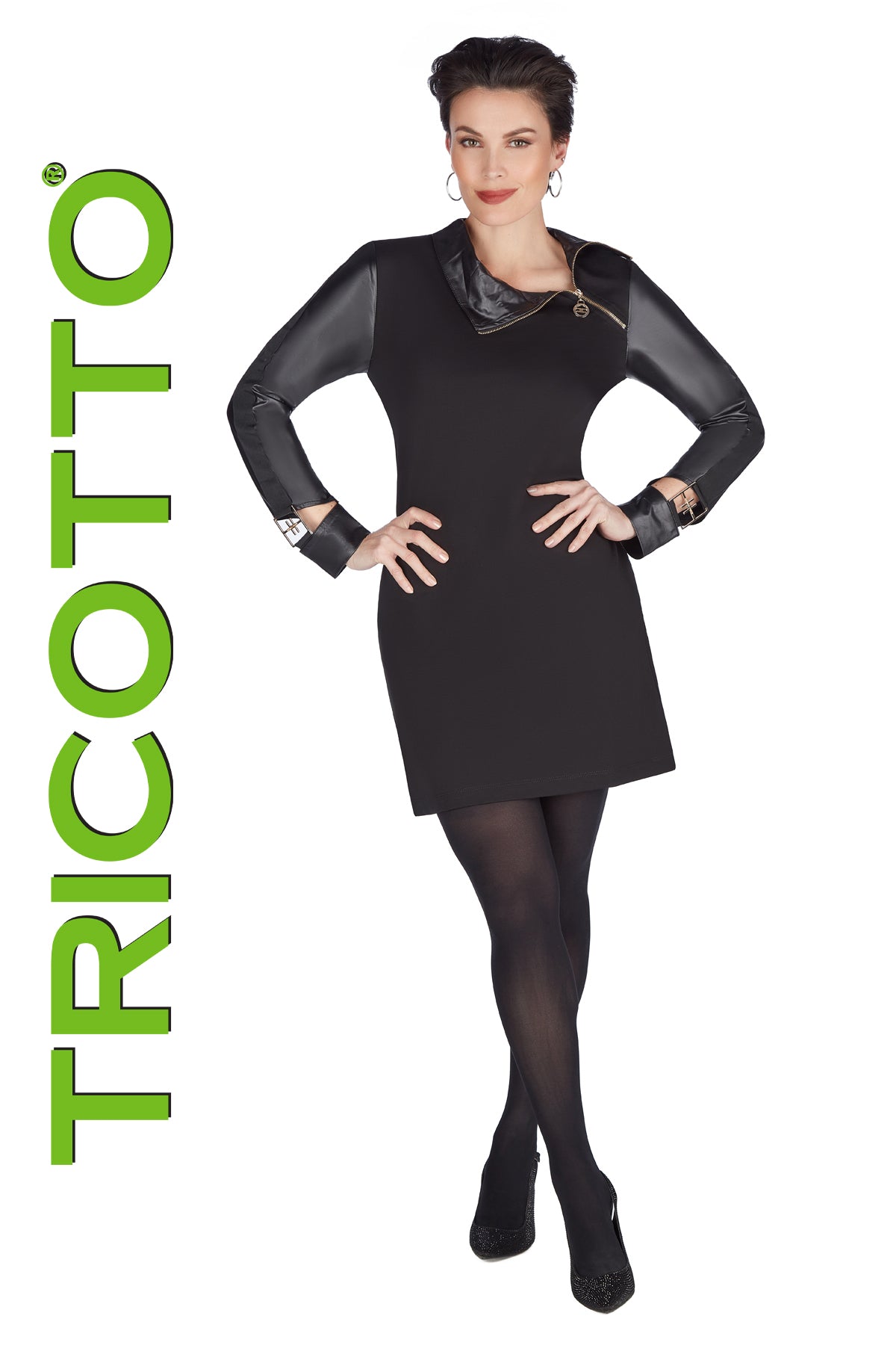 Tricotto Dresses-Tricotto Online Shop-Tricotto Fashion Montreal-Buy Tricotto Clothing Online-Online Dress Shop-Little Black Dresses