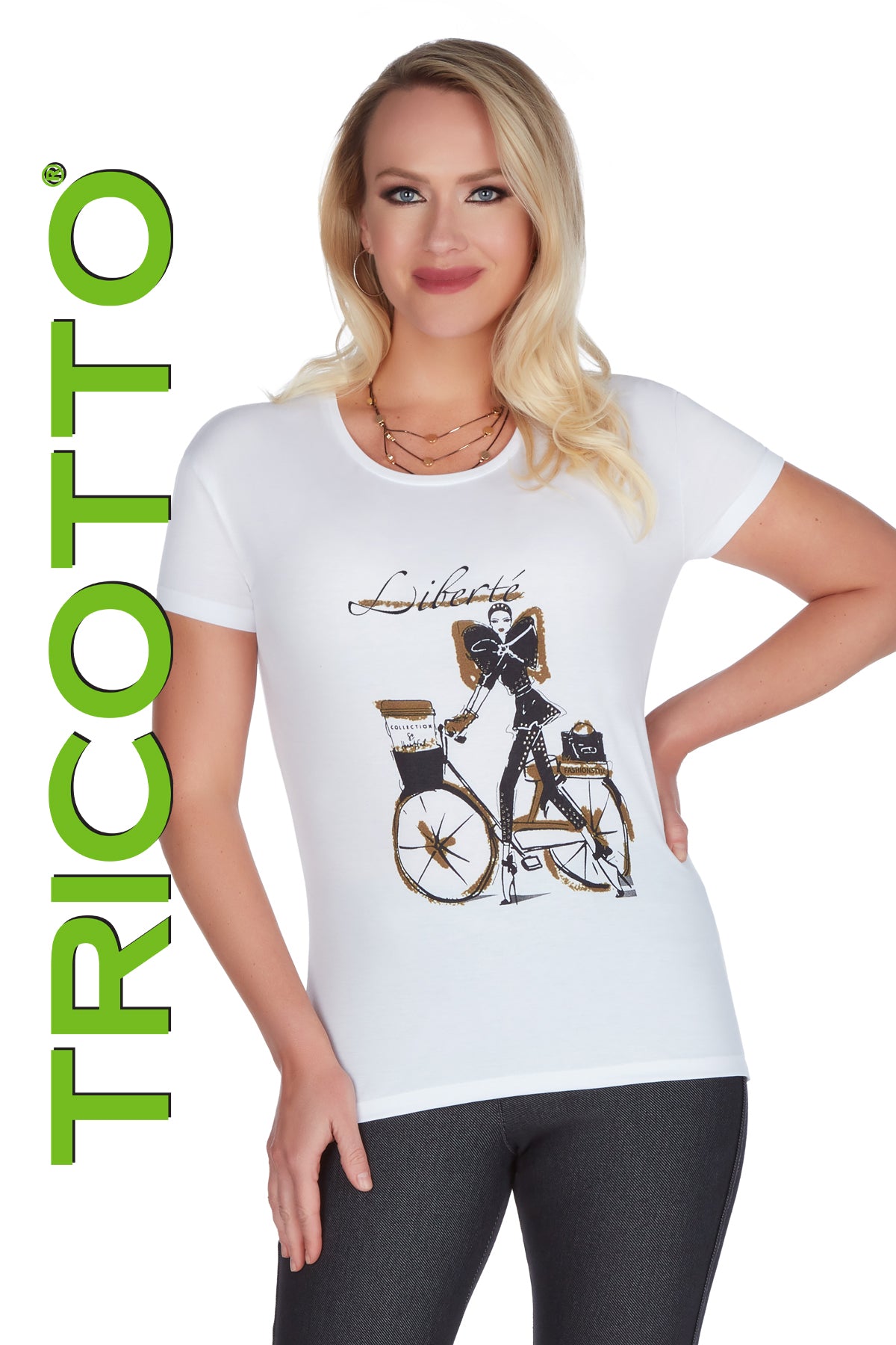 Tricotto Bicycle T-shirt-Buy Tricotto T-shirts Online-Tricotto Online T-shirt Shop