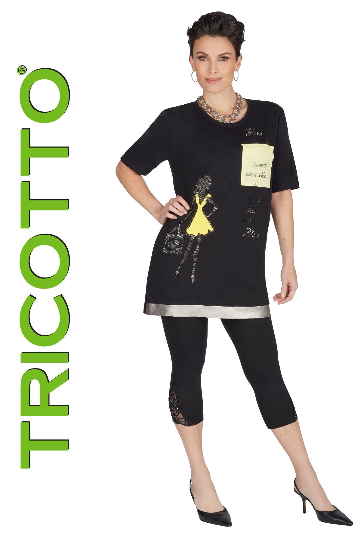 Tricotto Tunics-Buy Tricotto Tunics Online-Tricotto Clothing Montreal-Women's Tunics Online Canada