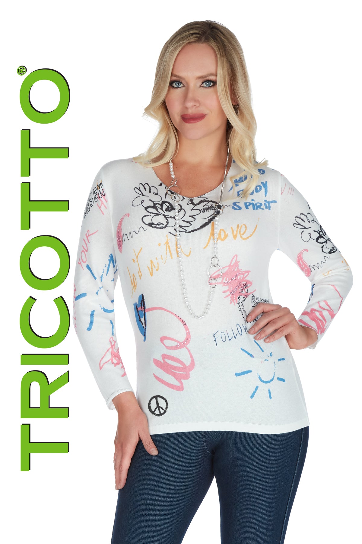 Tricotto Sweaters-Tricotto Jeans-Tricotto Clothing Montreal-Tricotto Clothing Quebec-Jane & John Clothing-Tricotto Online Shop