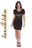 Jane & John Black Gold Angel Dress-Buy Jane & John Dresses Online
