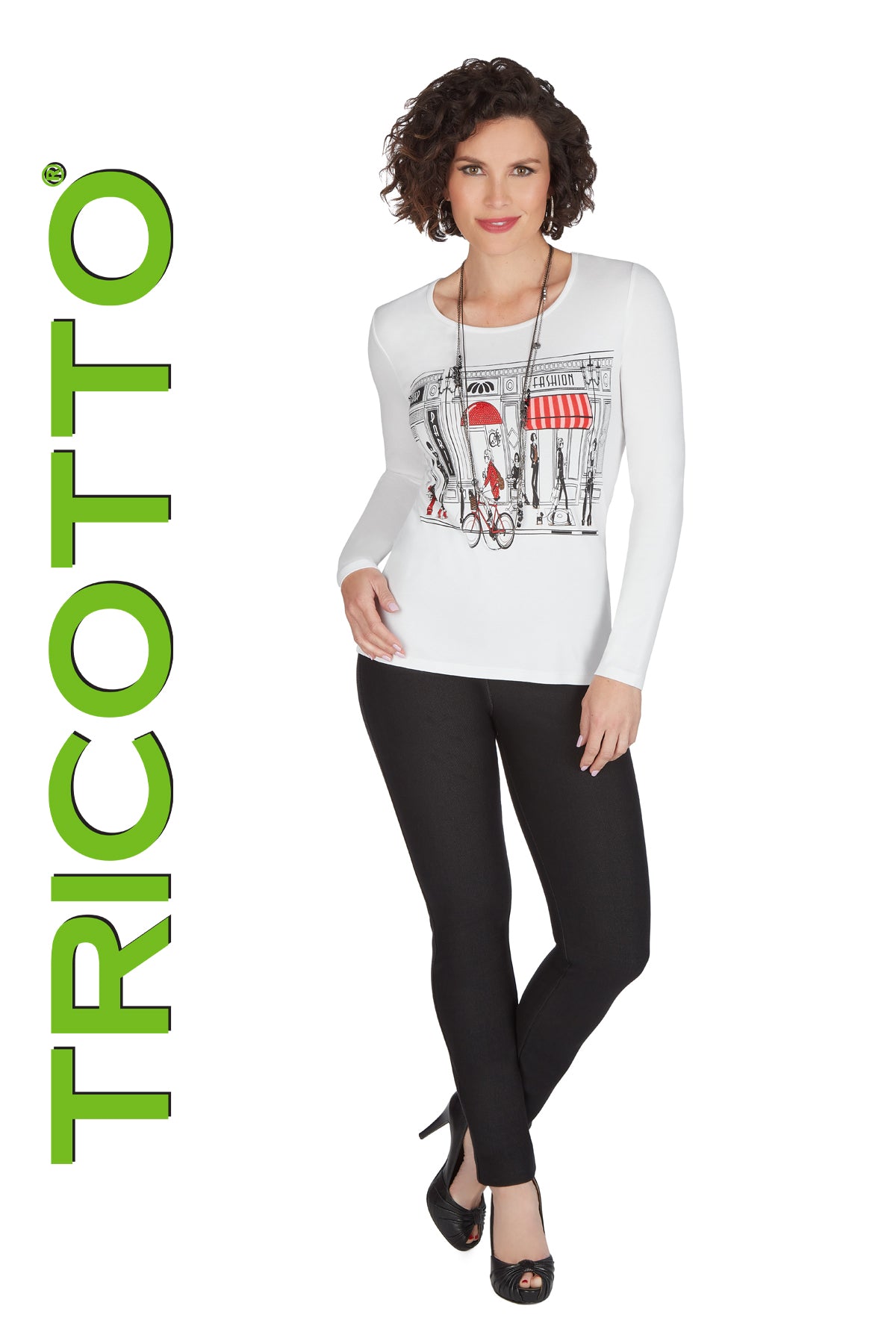 Tricotto T-shirts-Tricotto Autumn 2021-Tricotto Fashion Montreal-Tricotto Fashion Quebec-Buy Tricotto Clothing Online-Jane & John Clothing-Tricotto Sweaters
